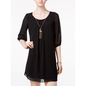 BCX | Cutout-Back Necklace Shift Dress